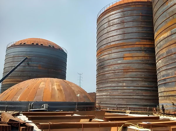 陆良焦粉钢板仓